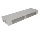 Recessed box with drain 390x110x45mm