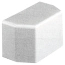 End cap for 40 x 70 white cable duct