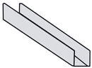 Galvanized U-profile support 2000x35x0.8