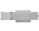 Horizontal freezer door hinge