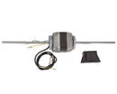 Fan motor with transformer