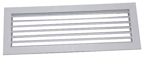 Air grille 600 x 100 mm, white ph45