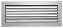 Air grille 400 x 150 mm. fh45 aluminum