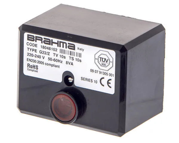 Brahma burner control unit 1 flame