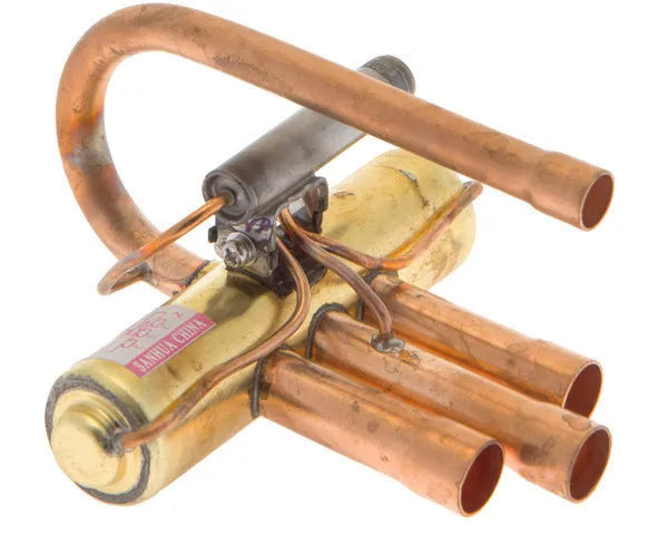 Sanhua 4-way valve 3/8" - 1/2"