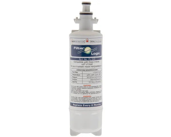 Lg water filter refrigerator lg fl340 40x180