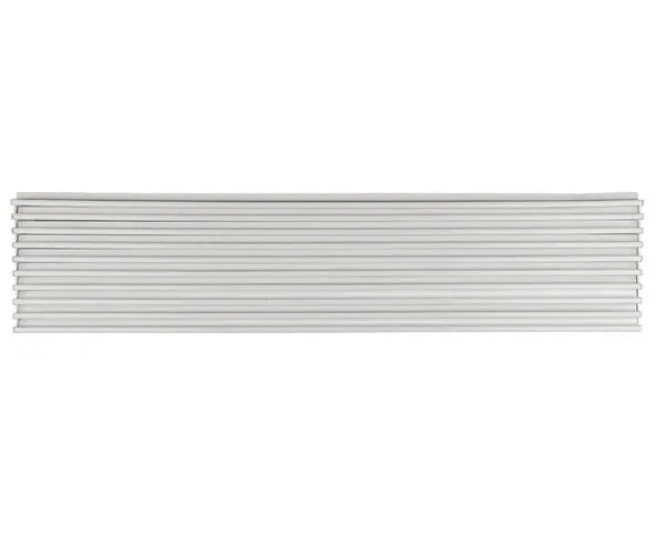 Ventilation grille 600 x 125 mm. white