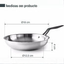 LACOR Origin Stainless Steel Frying Pan 18cm - Model 47318