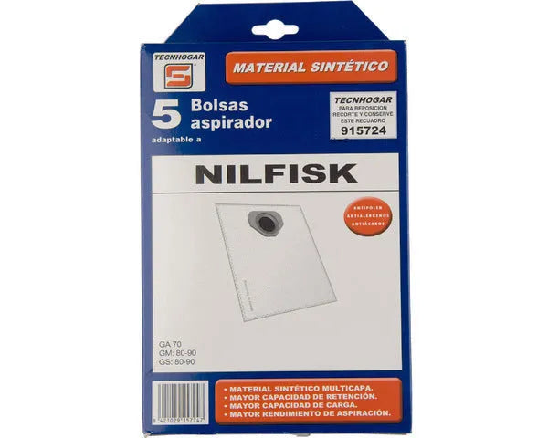 NILFISK Synthetic Vacuum Cleaner Bag 5 pcs