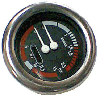 CIMBALI Coffee Machine Pressure Gauge Dual Scale