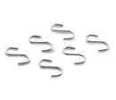 LACOR Set de 6 ganchos para el colgador de barra 60700