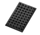 LACOR Molde semiesférica 60 cavidades Black 66747
