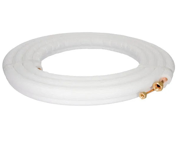 Insulated bi-polar copper tube 1/4+3/8 5 m.