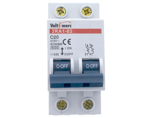 Magnetothermal circuit breaker NLS20 1/N 20A | AS07206