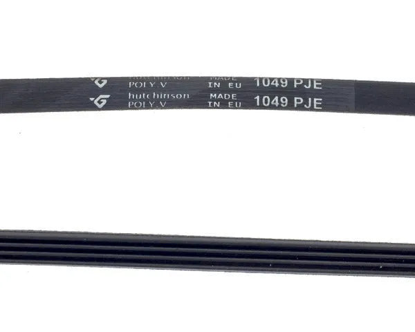 Slotted washing machine belt 1049 J-4