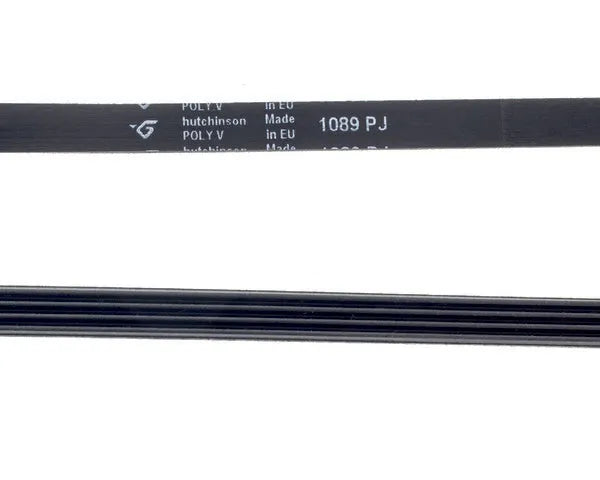 Slotted washing machine belt 1089 J-4