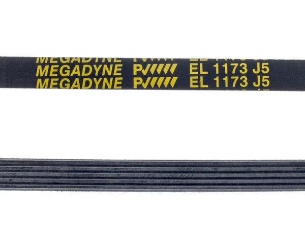 Grooved washing machine belt 1173 j-5