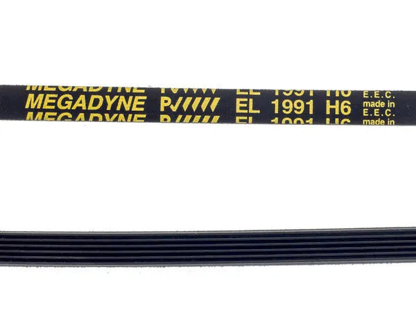 Grooved washing machine belt 1991 6phe
