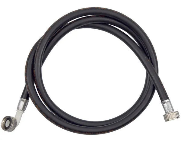 Water inlet hose 2000 mm rubber with metal thread