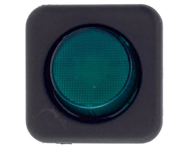 Green dishwasher switch 25x25 mm