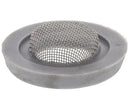 Washing machine faucet gasket with gray filter