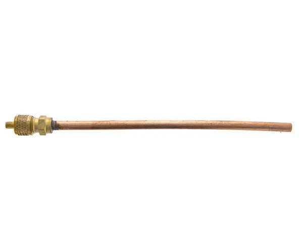Schrader valve with tube 1/4'' solder 6x150