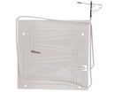 Evaporator plate refrigerator with bulb
