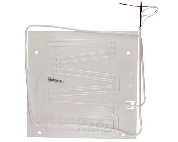 Evaporator plate refrigerator with bulb