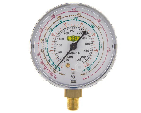 REFCO Low Pressure Gauge 1/8"
