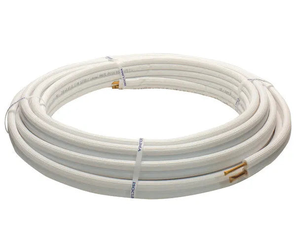 Insulated bi-core copper tube 1/4+3/8 20m
