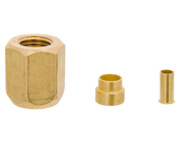 Sleeve-nut-sleeve 1/4'' 0.8 mm