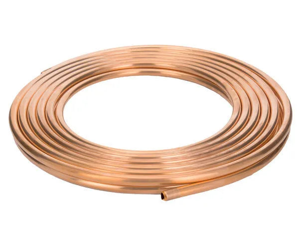 Copper tube 5/8'' 15 m. standard EN12735-1