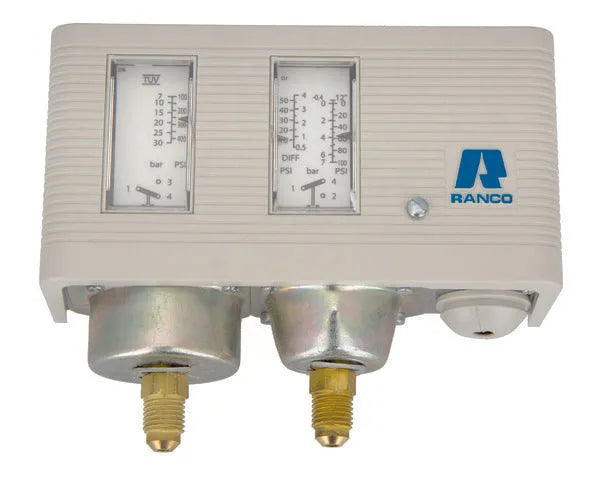 Ranco double pressure switch ap/bp ip44 1/4" sae