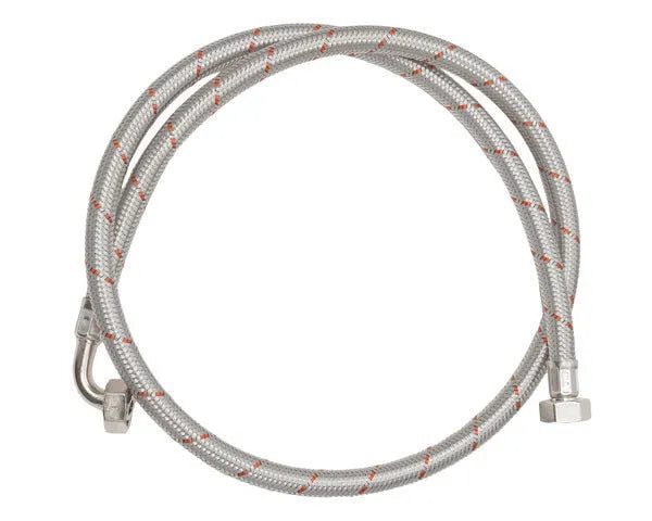 3/4'' Stainless Steel Inlet Tube 1500mm, 90º