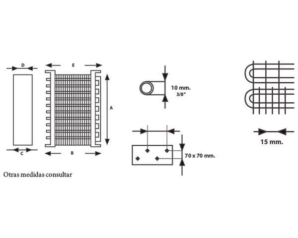 Vertical Cabinet Evaporator V.2 A-100