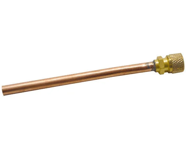 1/4" Schrader valve with 6x100 welding tube