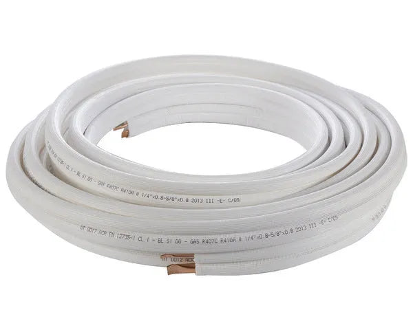 Double insulated copper tube 1/4+5/8 20m.
