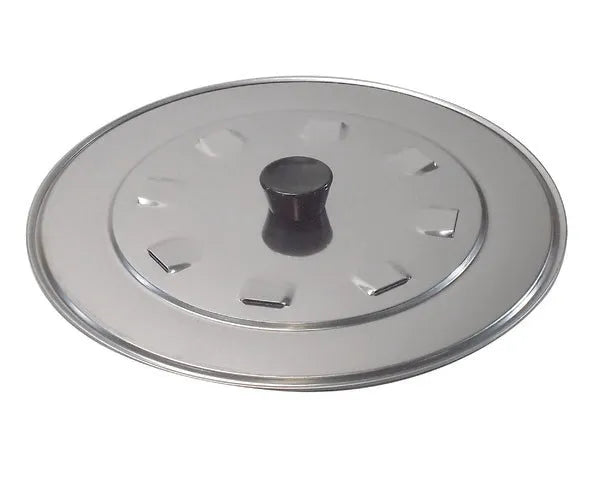 Stainless steel lid ø 26 cm.