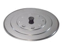 Stainless steel lid ø 30 cm.