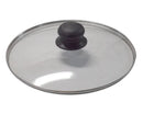 Glass lid with adjustable knob ø 28 cm.
