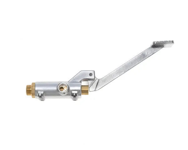 Cold and hot water mixing pedal
