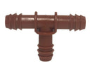 90º Tee 10/17 mm flexible tube