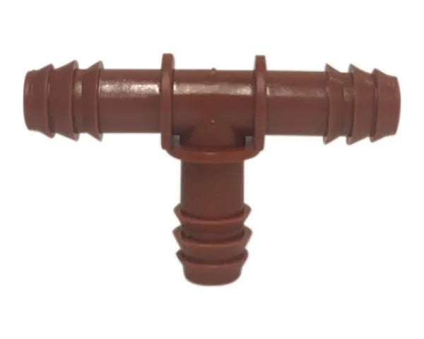 90º Tee 10/17 mm flexible tube
