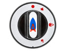 REPAGAS faucet knob ø77mm shaft 6/8/10 | 112781