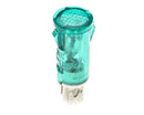 Green pilot light Ø10mm head 13.5mm