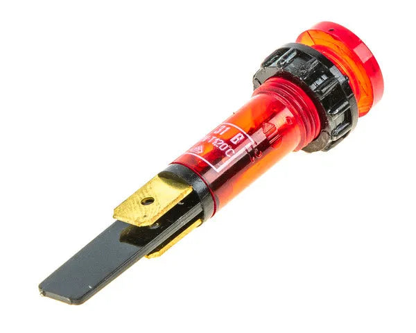 Universal round pilot light red