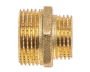 Reduced brass male connector 1/2' 'x3/4' '