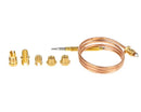 Universal thermocouple 5 components L:600mm tip M6x1 for hospitality