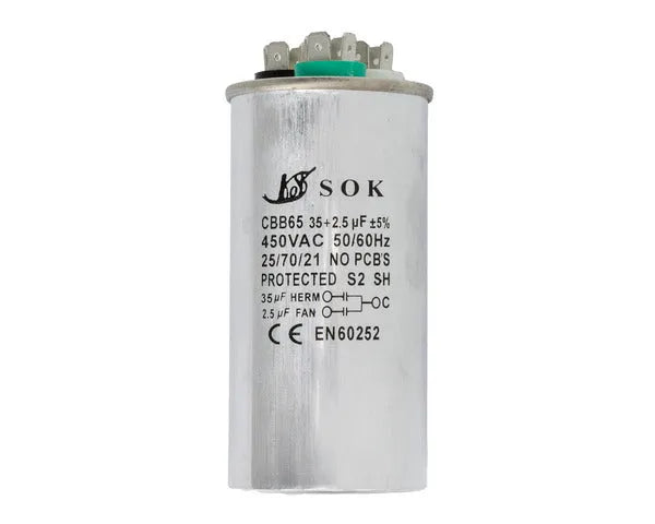 Working Capacitor 35 + 2.5 µF 450V