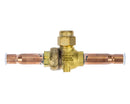 Sanhua ball valve SBV 3/8" weld without stem cap